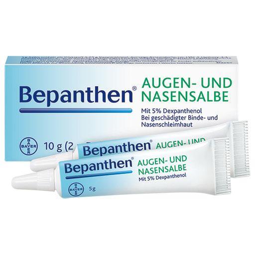 Buy Bepanthen Eyes & Nose Ointment 10g cream online in the US pharmacy. Bepanthen augen und nasensalbe.